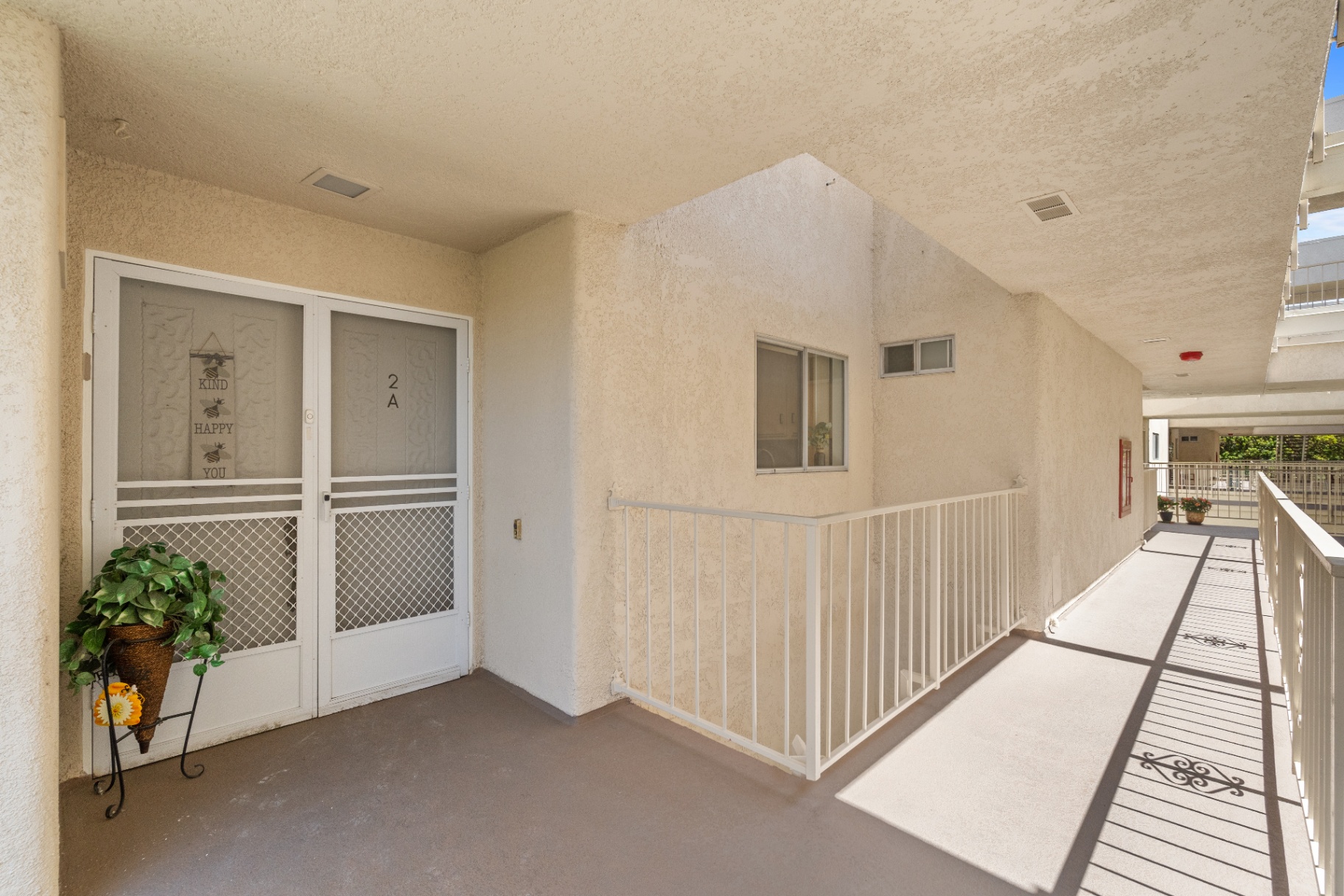 Front door of unit #2A